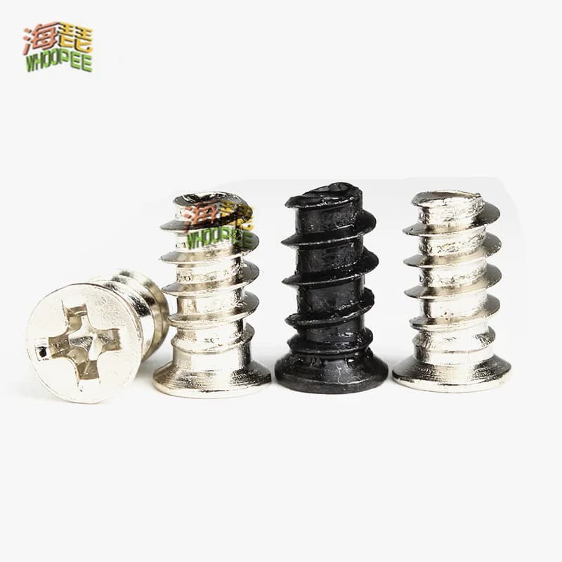 25 pz 4*10mm 5*10mm custodia per PC ventola di raffreddamento filtro griglia dissipazione del calore montaggio vite piatta svasata Phillips testa Computer fai da te A
