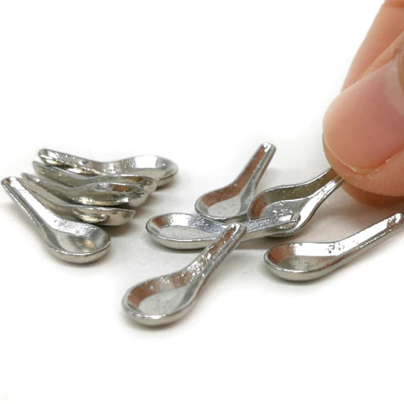 10 pcs simulation 1:12 fork knife soup spoon dishes doll house accessories miniature kitchen food furniture toys