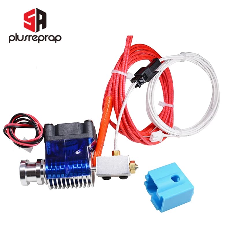 Extruder Kit for Volcano 24V print head Wade or Bowden J-Head Hotend with 3D filament printer cooling fan 1.75/3.0mm