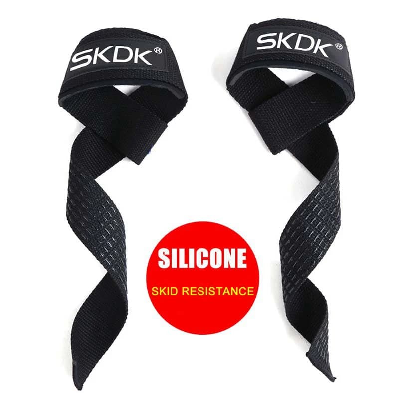 1 pair lifting weights hand pad straps straps men's gym support lifting handle belt workout fitness weight bodybuilding