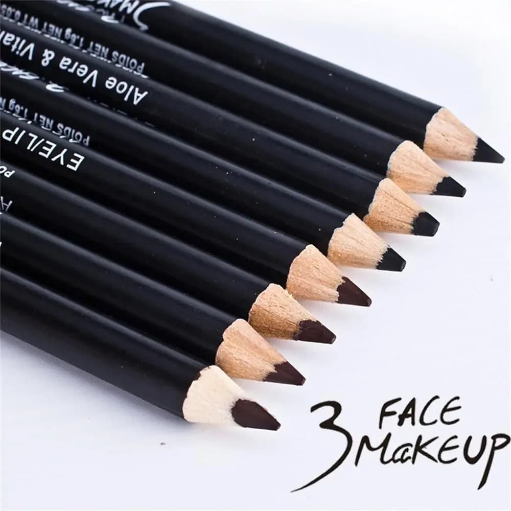 New Fashion Waterproof Wood Eyeliner Pen Make-up Women Pen