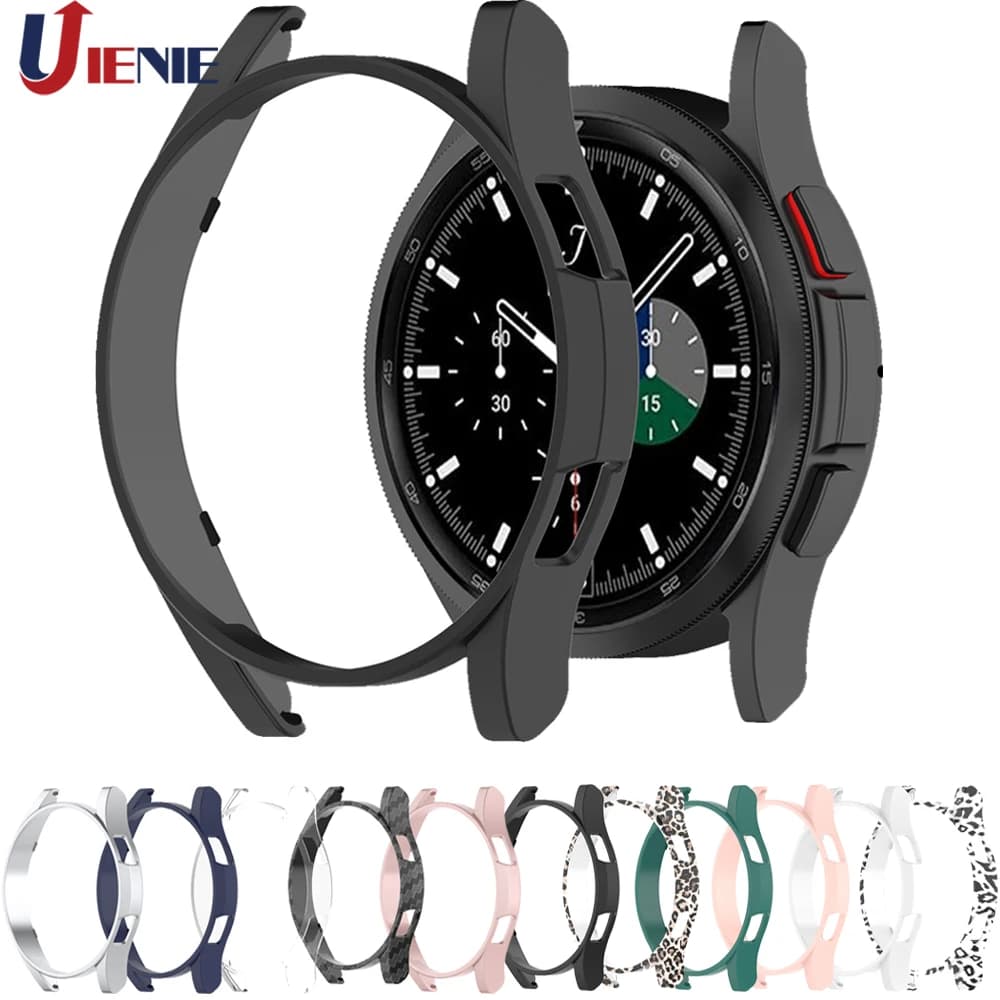 Custodia protettiva per PC per Samsung Galaxy Watch 4 44MM 40mm Classic 46mm 42mm Smart Watch custodia protettiva accessori