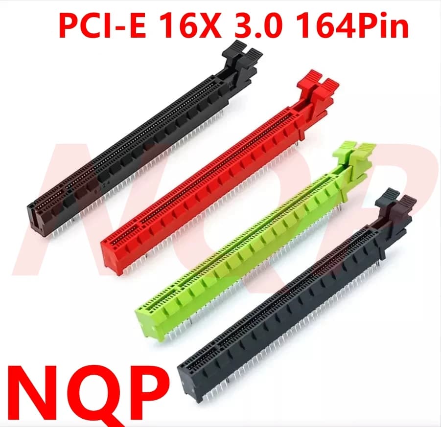 PCI-E PCI Express 16X 3.0 164Pin Scheda madre Slot di ricambio per riparazione Scheda rossa per scheda video grafica GPU