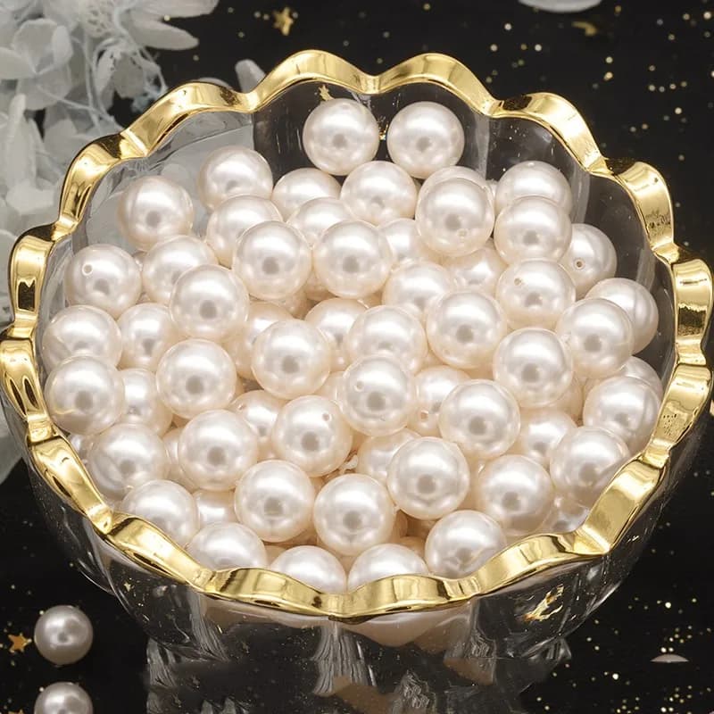 Commercio all'ingrosso squisita perla di grandi dimensioni 4mm-30mm perline 30 pezzi/200 pezzi indumento da sposa copricapo da sposa bouquet scarpe borse decorazione fai da te