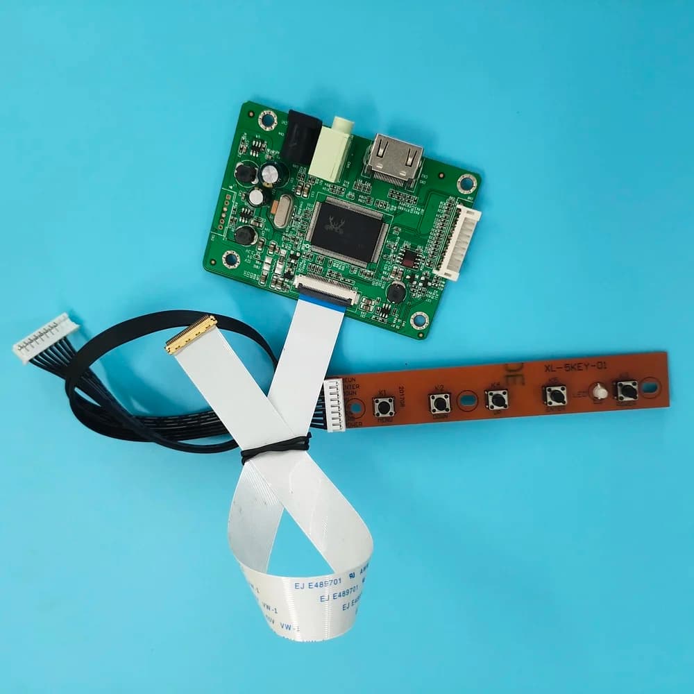 NV156FHM-N6A LCD monitor kit, screen cable, EDP HDMI panel, mini 1920x1080 display controller card