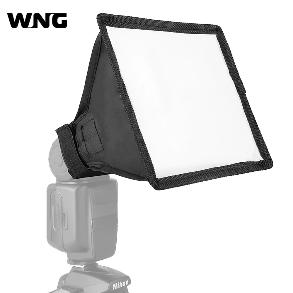 15x17cm Softbox Riflettore Flash Diffusore Pieghevole Mini Accessori Per la Fotografia Soft Box Kit Luce Dello Studio per Canon Sony macchina fotografica