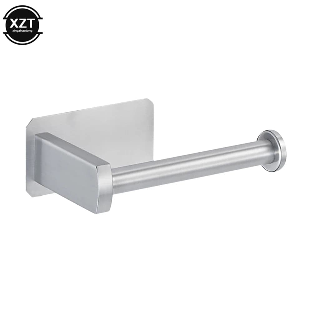 1 PC porta carta igienica a parete accessori per carta da bagno in rotolo accessori per la casa in acciaio inossidabile per asciugamani di carta da cucina