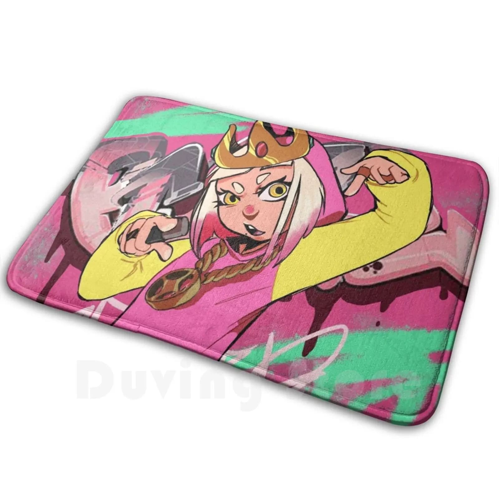Human!Pearl Mat Tappeto Tappeto Tappetini antiscivolo Camera da letto Splatoon Splatoon 2 Off The Hook Pearl Marina Idol Videogioco