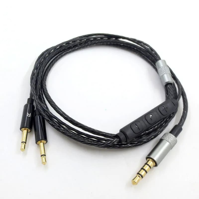 3.5mm 2.5mm Audio Gamer Cable Replacement Cable Headphone for Sennheiser HD447 HD437 HD202 HD212 Headphones Cable Controller Audio
