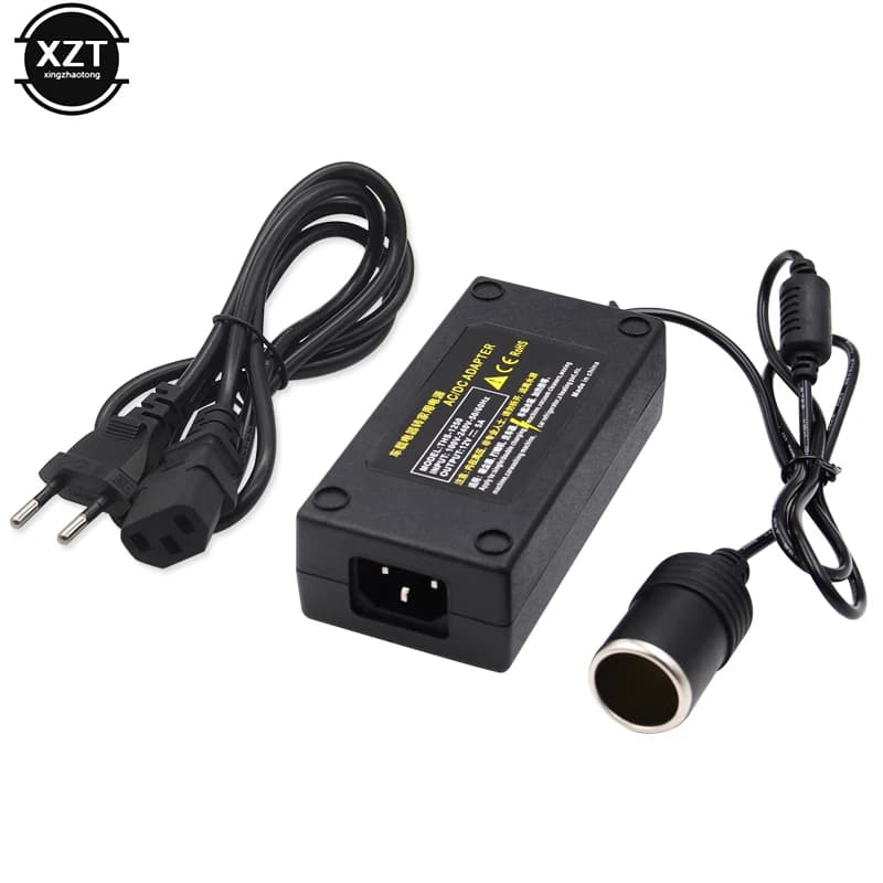 Convertitore di alimentazione ca da 1 pz DC 110V 220V a 12V 5A presa per caricabatterie per accendisigari per auto per adattatore per frigorifero per aspirapolvere per auto