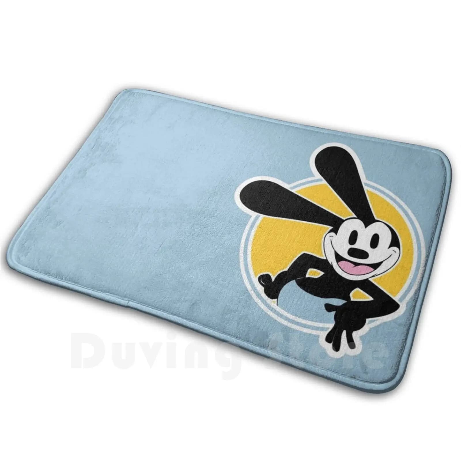 Oswald , Happy Mat tappeto tappeto tappetini antiscivolo camera da letto Oswald Rabbit Lucky Rabbit Rabbit Bunny Animation Retro