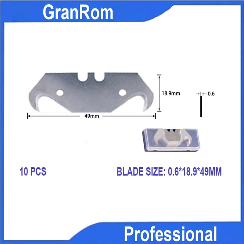 Lame per ganci 10 pezzi 50 pezzi 100 pezzi per coperture e pavimenti pezzi di ricambio per coltelli per pistola termica taglierina per ganci per saldatrice in plastica