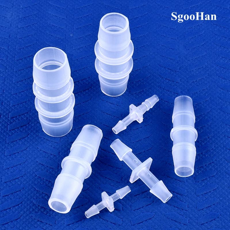 5 ~ 200 pz 1.6 ~ 15.8mm Uguale Dia Connettori Diretti Acquario Serbatoio Pompa di Aria Aeratore Tubo Pagoda Comune Irrigazione Acqua Raccordi Per Tubi