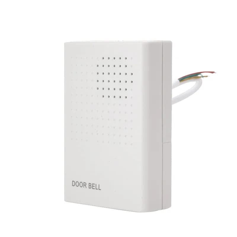 Campanello per porta cablato campanello per voce DC12V Dingdong benvenuto per il sistema di controllo accessi di sicurezza dell'hotel per la casa dell'ufficio