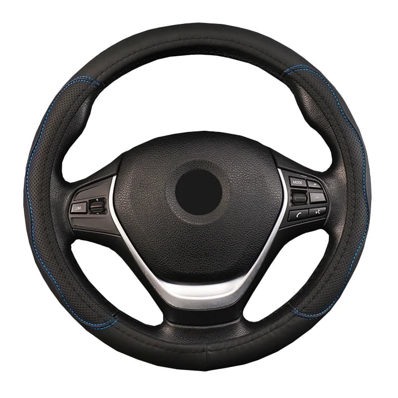 Coprivolante in pelle PU goffrata per camion per auto Volante per auto Diametri 36 38 40 42 45 47 50CM 7 dimensioni tra cui scegliere