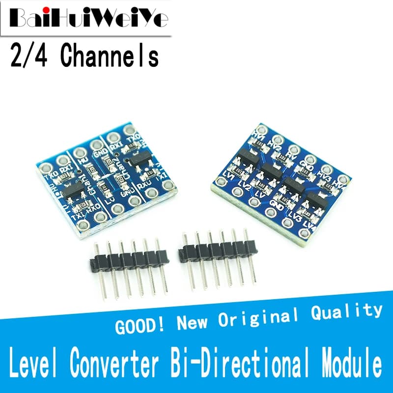 10PCS 2 canali 4 canali IIC I2C convertitore di livello logico modulo bidirezionale cambio da 3.3V a 5V per Arduino