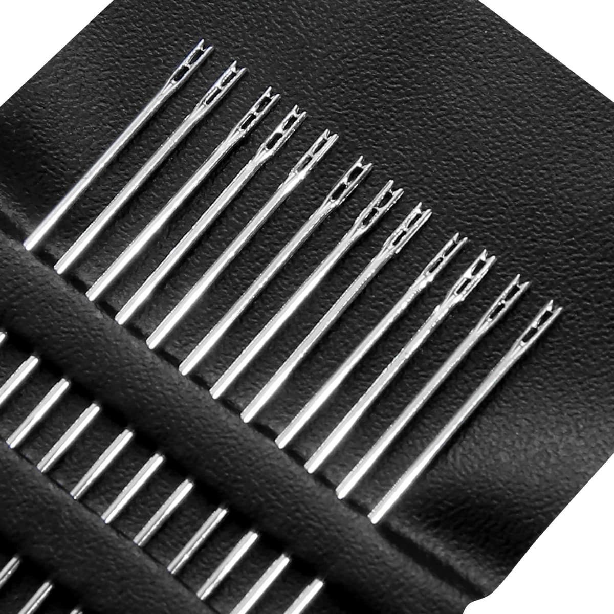 Blind Multi-size Stainless Steel Self Threading Needles Hand Sewing Needles Home Household Needlework Embroidery Tools Set
