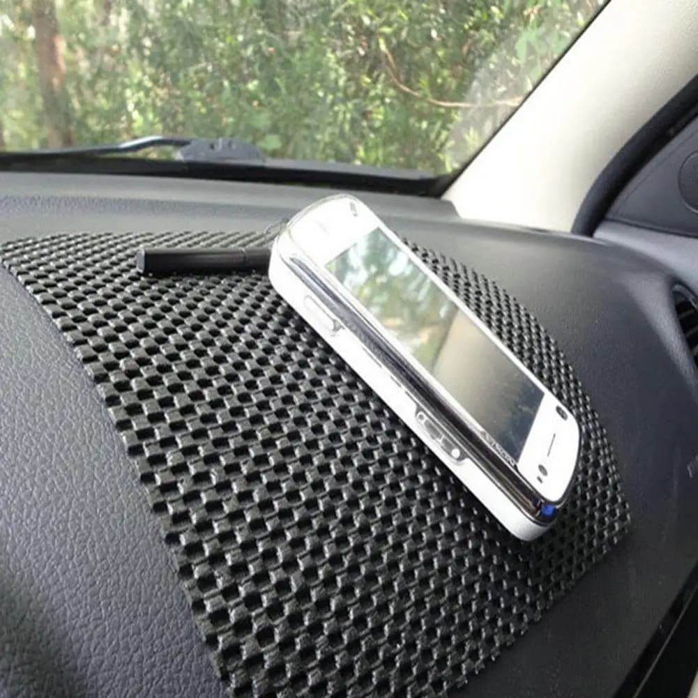 17x19cm dashboard Car sticky anti-slip PVC mat Auto anti-slip sticky Gel Pad for phone sunglasses support Car Styling interior