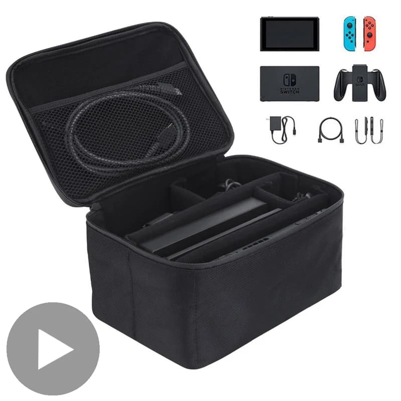 Borsa da viaggio per Nintendo Switch Custodia per carte da gioco Custodia grande Custodia protettiva NS Nintedo Nitendo Swich Swich Con accessori Shell