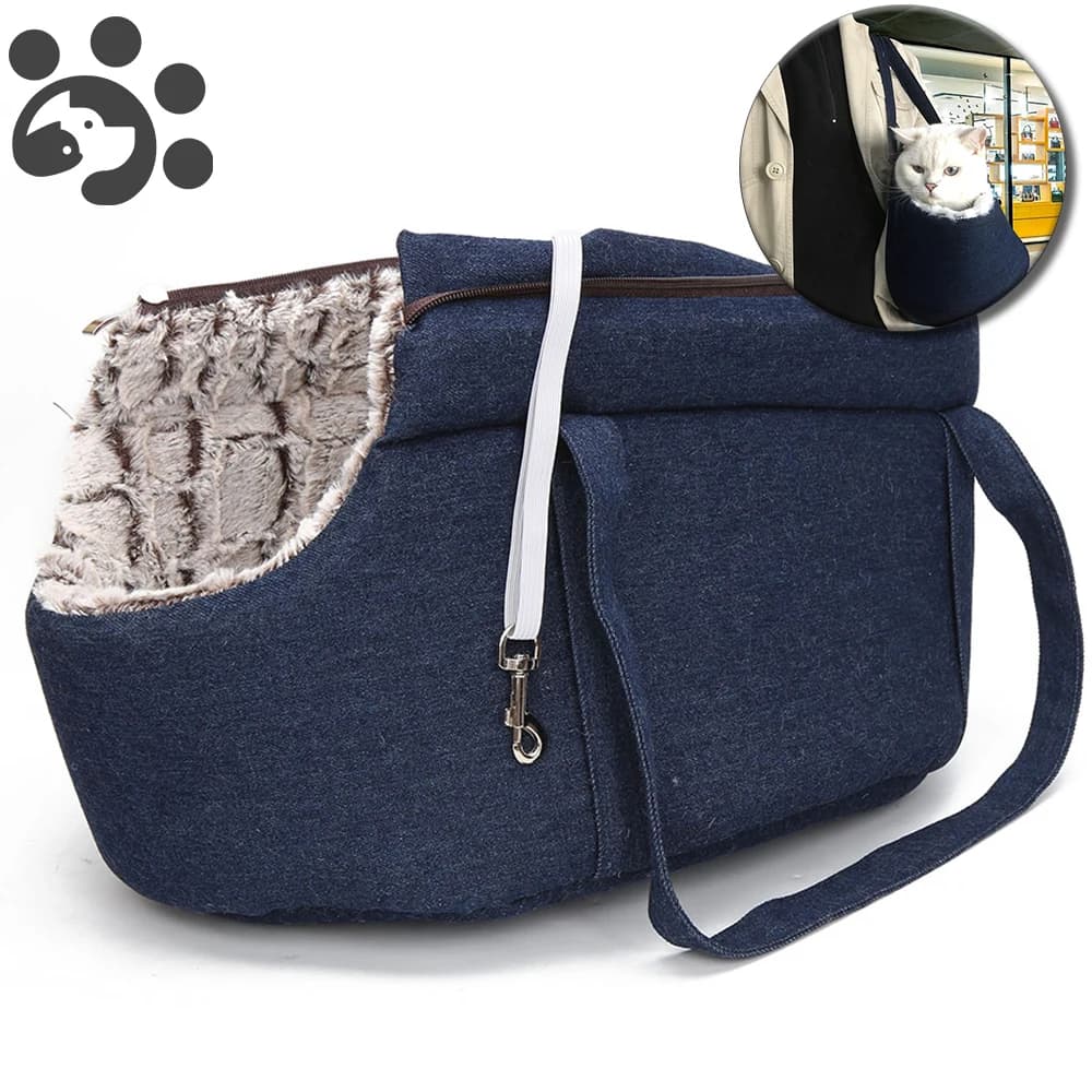 Trasportino per animali domestici per gatti Borsa da trasporto per gatti Zaino per cani Panier Borsa da viaggio Borsa piccola Peluche Letto per cuccioli Prodotti per animali domestici Gatos