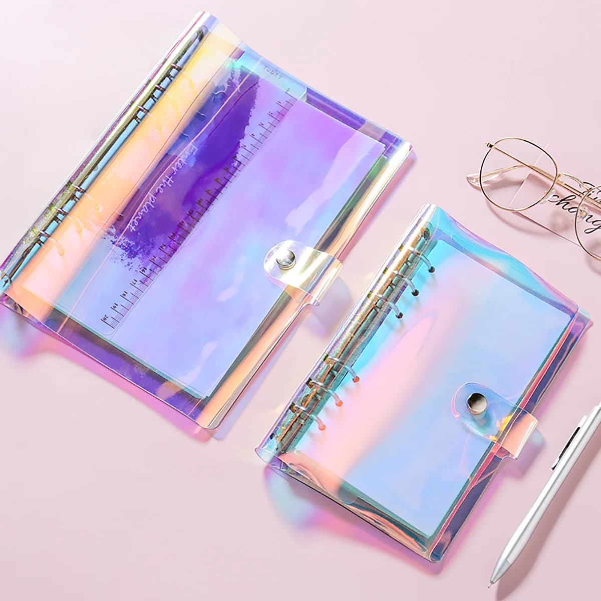 Diario 2025 Laser Notebook Planner Organizer Raccoglitore Libri Diario Sketchbook Accessori Diario Forniture per ufficio Notebook A5 A6