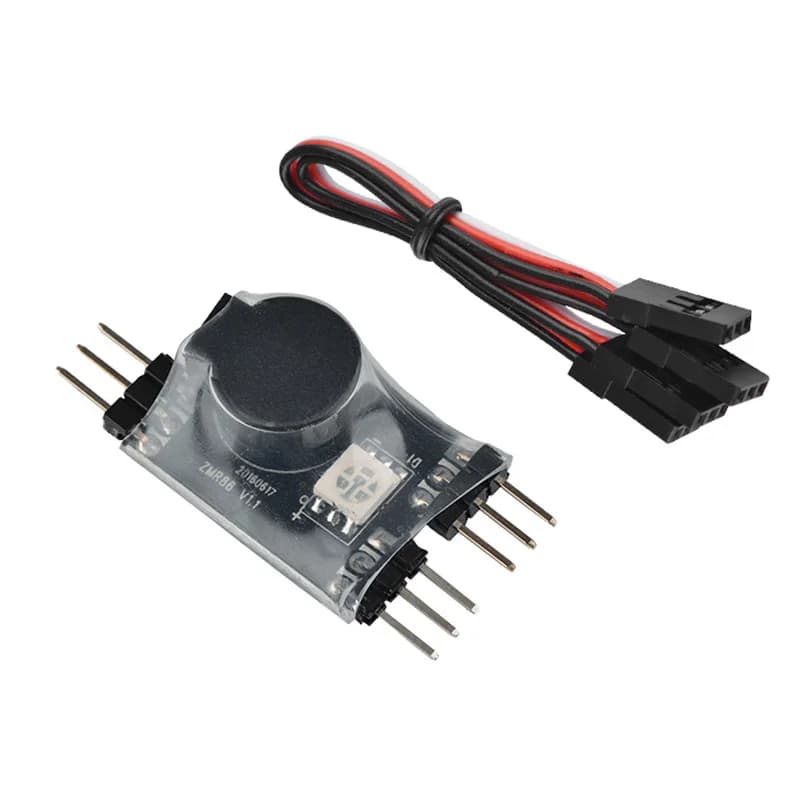 Mini Tracker Cicalino Allarme Fuori Controllo Tracker Allarme Anti-smarrimento e luce LED Multicopter Quad Kit per Elicotteri RC FPV Drone