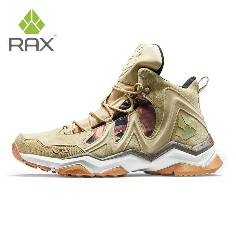 RAX men's shoes Trekking winter waterproof Outdoor Sneaker men's boots Trekking leather Trail Camping Climbing Hunting Sneakers woman