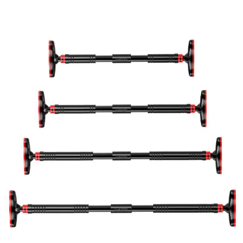 Adjustable steel traction bar for home gym, wall mounted horizontal bar for indoor training, fitness training equipment