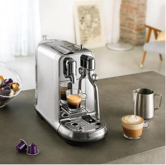 Home coffee machine J520 silver Nespresso capsule coffee machine Creatista Plus Italian fully automatic home office commercial