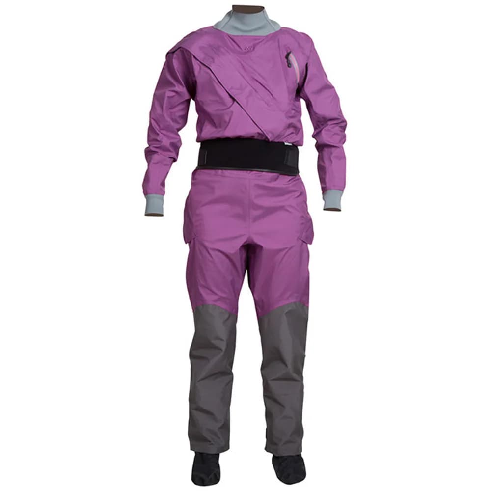 Tuta Impermeabile da Donna per Kayak, Nuoto in Acque Fredde, Surf, Rafting, Canottaggio, Traspirante e Impermeabile DW31