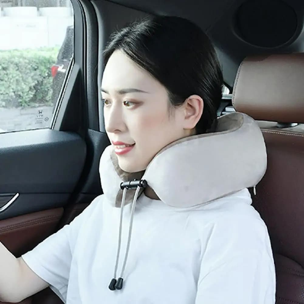 Cuscino multifunzionale a forma di U cuscino per massaggio massaggiatore elettrico per collo spalla portatile massaggiatore cervicale viaggio a casa auto Relax