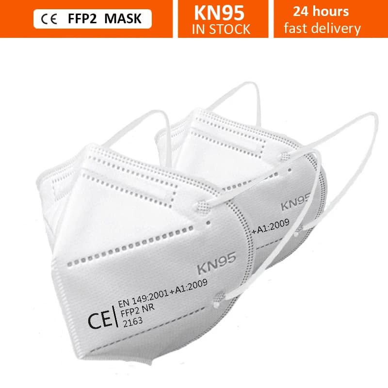 FFP2 KN95 mask 5 layers safety respiratory protection mask anti dust pollution mask ffp3 fast arrival PM009