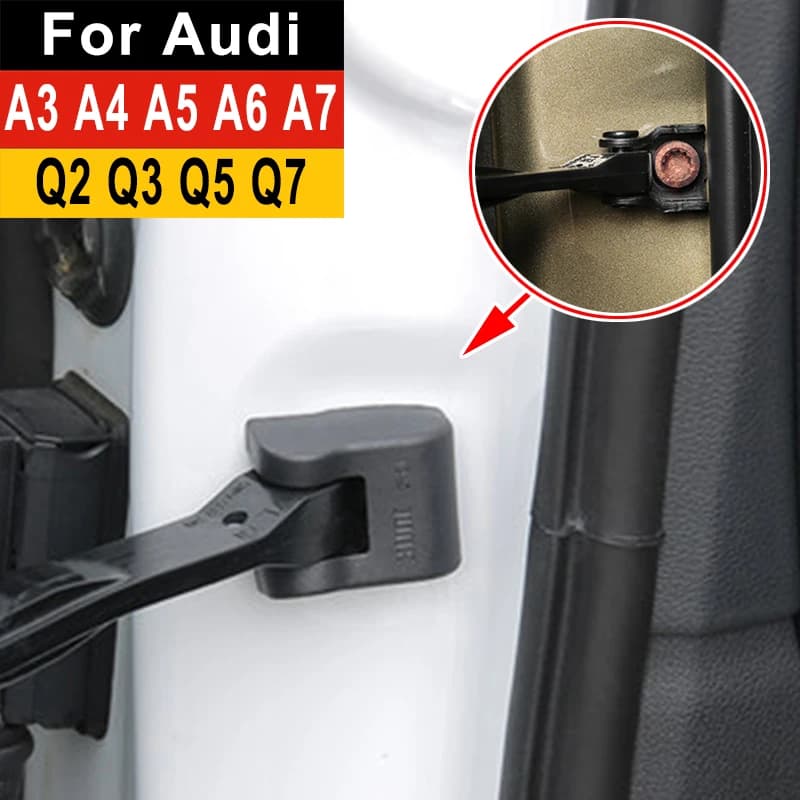 Impermeabile Auto Porta Fermaporta Protezione Clip Per Audi A3 8V 8P Sline A4 B7 B8 B9 A5 Quattro A6 C6 C7 C8 A7 Q2 Q3 Q5 Q7 Accessori
