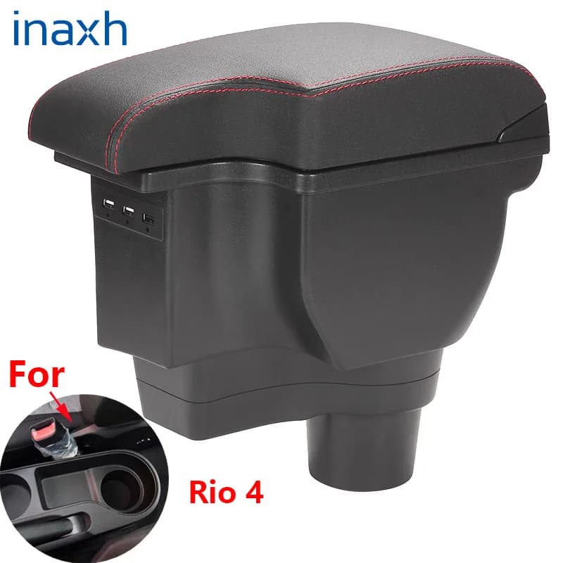 Per bracciolo Kia Rio 4 per Kia Rio X x-line scatola di immagazzinaggio automatica accessori Auto parti di Retrofit dettagli interni 2018 2019 2020 2021