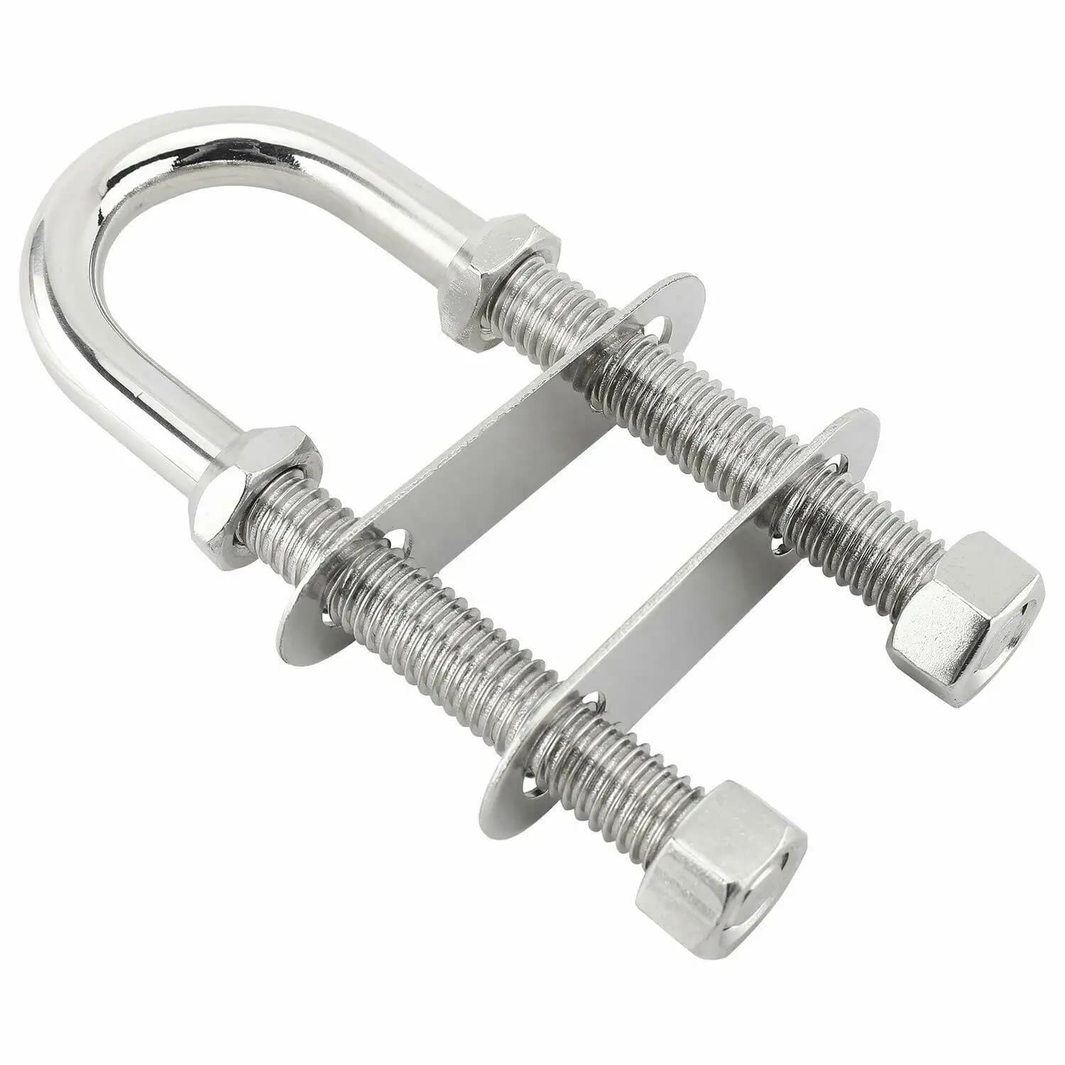 304 In Acciaio Inox M12 Arco Stern Eye Tie Imbottiture U-Bolt Tacchetta Anello Corda Rigging per Barche Marine Hardware Accessori