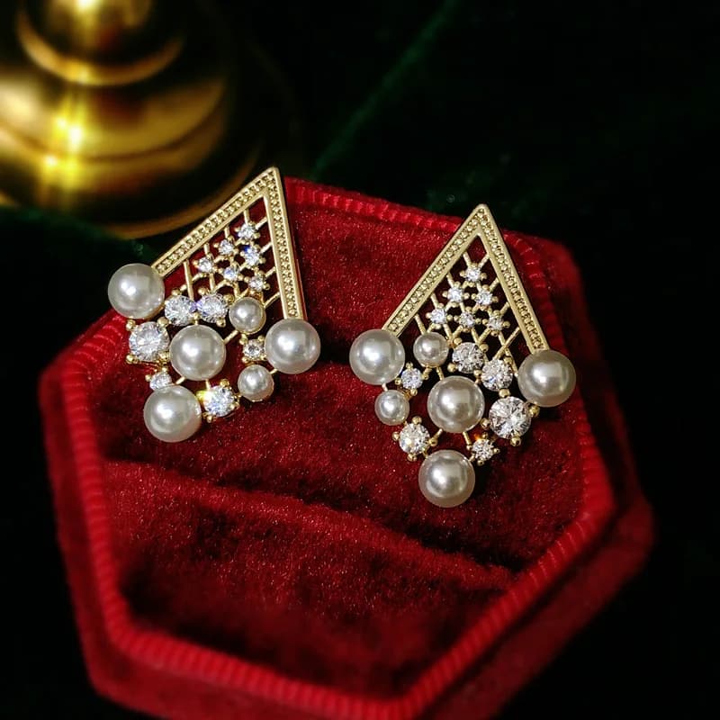 Women's Sterling 925 Cute Needle Ice Cream Earrings Button Jewellery Accessories Fine Drop Transport