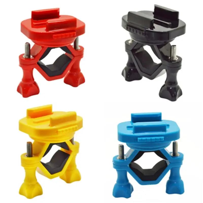 Bike handlebar support with 360 degree rotation for GoPro Hero 13121109876 SJCAM SJ5000/6/8/10 Xiaomi Yi 4K EKEN H9R
