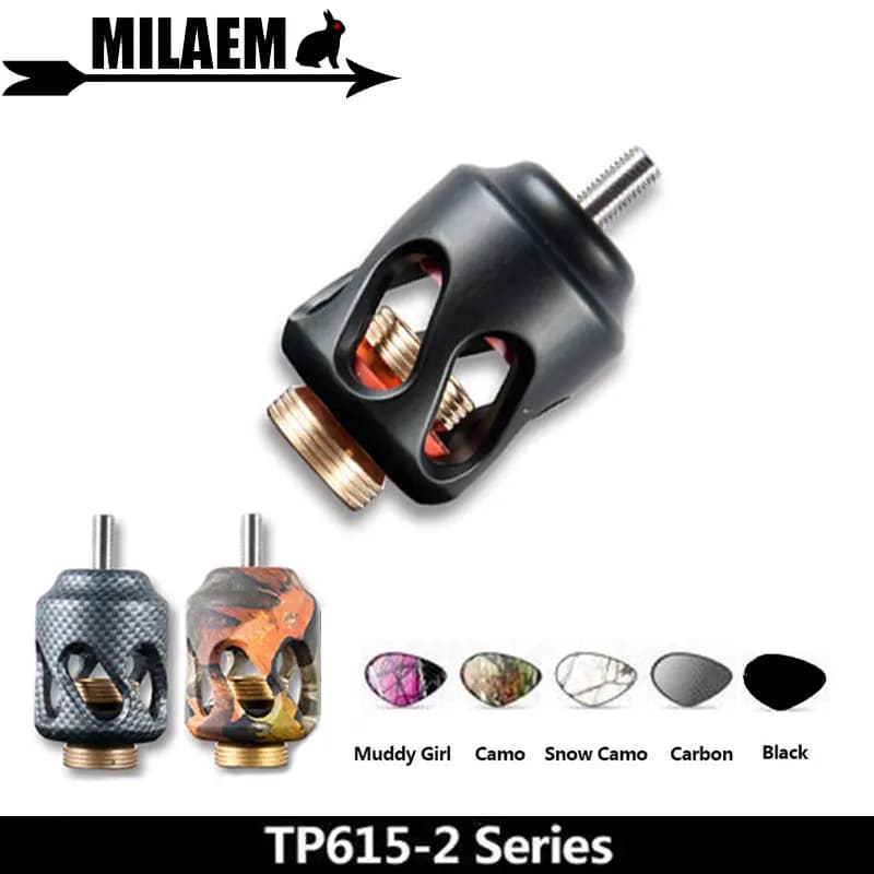 1pc Tiro Con L'arco 2 pollici Arco Stabilizzatore Armonica Stabilizzatore Ammortizzatore ammortizzatore Esterno Ricurvo Composto Stabilizzatore Arco Accessori di Ripresa