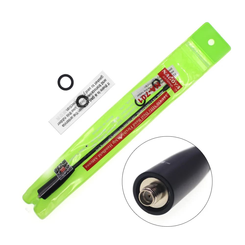 100% Originale Nagoya Rb-NA-701 VHF/UHF (144/430 Mhz) antenna SMA-Femmina per BaoFeng UV-5R BF-888S UV-82 TYT Wouxun Walkie Talkie