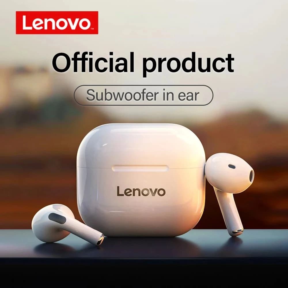 Original Lenovo LP40 TWS Wireless Headphones Bluetooth Touch Control Headphones Stereo for Android Phone
