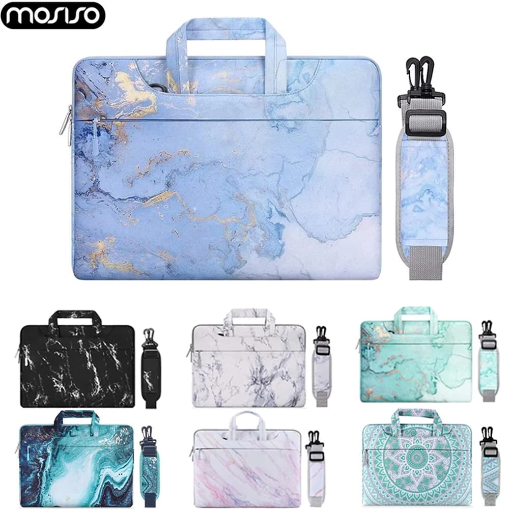 MOSISO 2020 Borsa a tracolla per laptop Custodia a tracolla 13.3 14 15 15.6 Borsa a tracolla per notebook da 16 pollici Valigetta per MacBook Dell HP Acer Asus