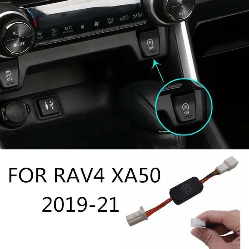 For Toyota RAV4 XA50 2019-2021 Car Smart Auto Stop Canceller Automatic Shutdown System Motor Deleter Cable Plug
