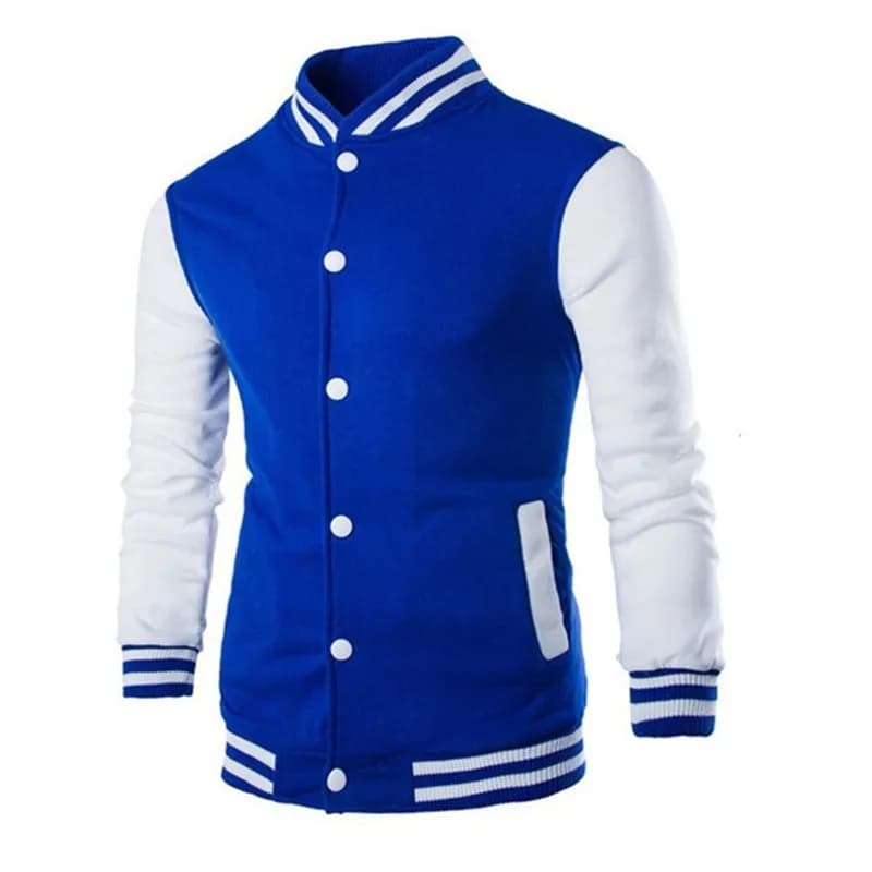 Felpe con cappuccio da uomo giacca da baseball da uomo design alla moda vino rosso uomo slim fit college giacca college da uomo felpa da ragazzo Harajuku