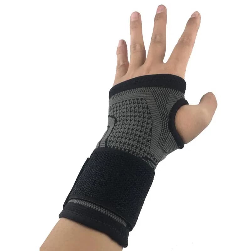 AOLIKES 1PCS supporto per polso sportivo da ciclismo con fascia elastica compressa per palestra Fitness sollevamento pesi protezione per il palmo delle mani