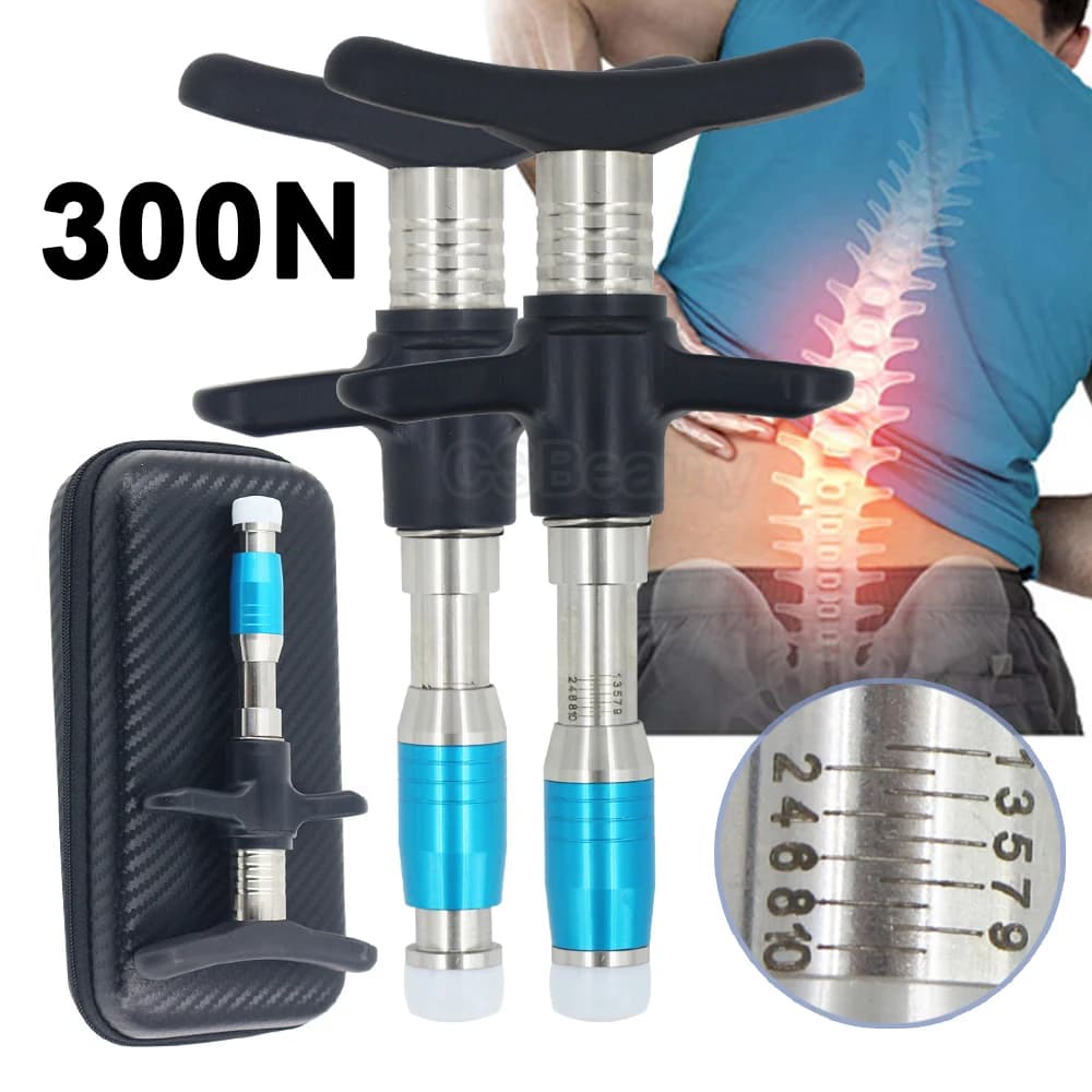 New Chiropractic Instrument for Adjustment, Correct Massage for Therapy Vertebral Column Manual, 10 Levels, Health Care Manual Device
