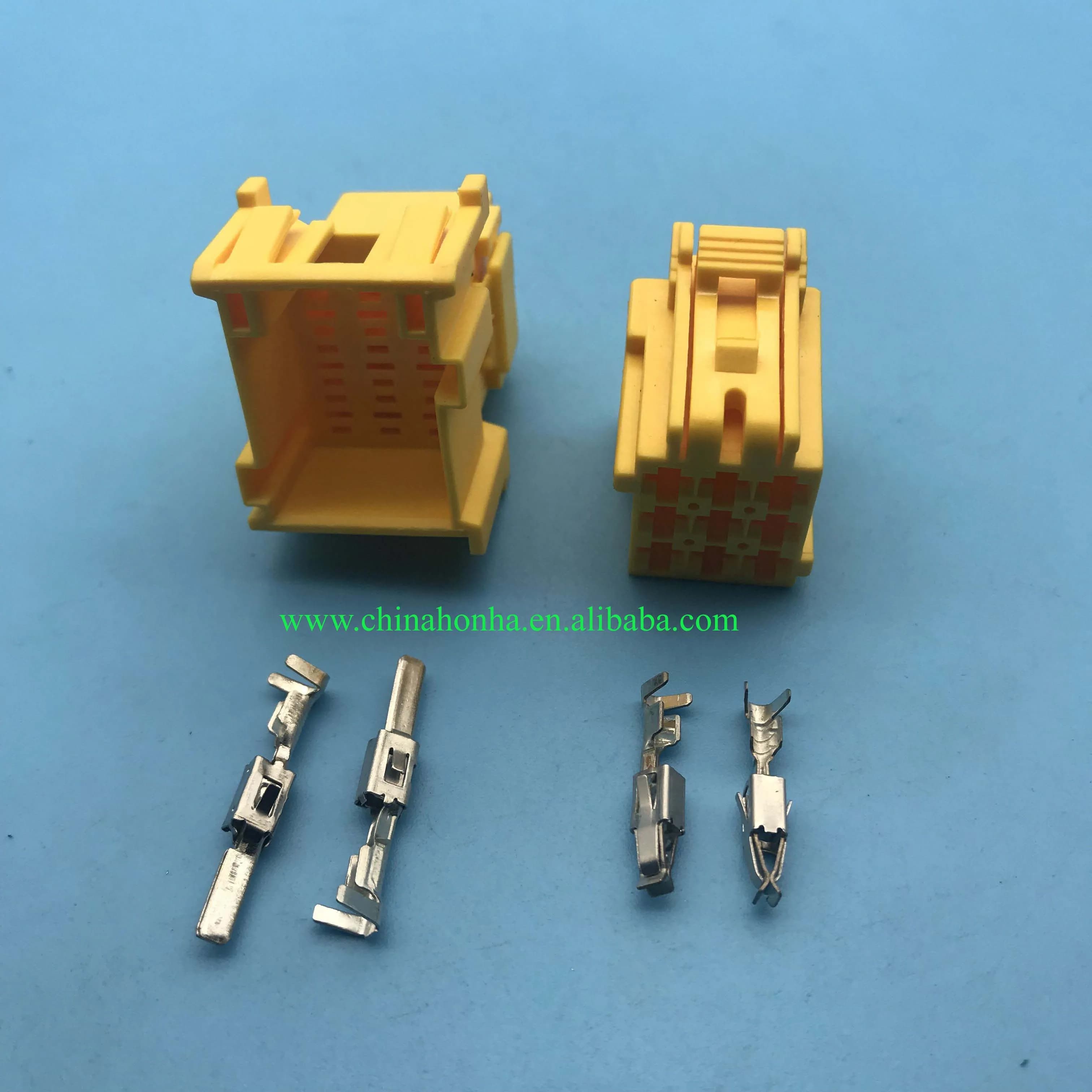 TE connector 1- 967626 -1 8- 968971 -1 Connector housing, socket, 9-way, 5 mm, AMP MCP series 2.8