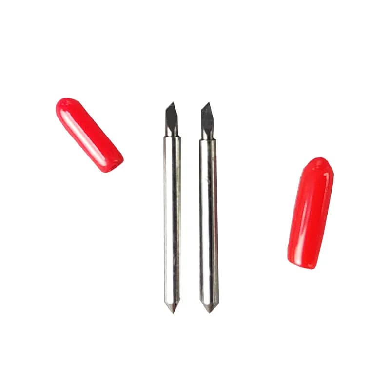 LETOP 5 pezzi accessori per stampanti da taglio ZEC-U5025 lame da 45 gradi Plotter da taglio rosso per lama da taglio in vinile Roland