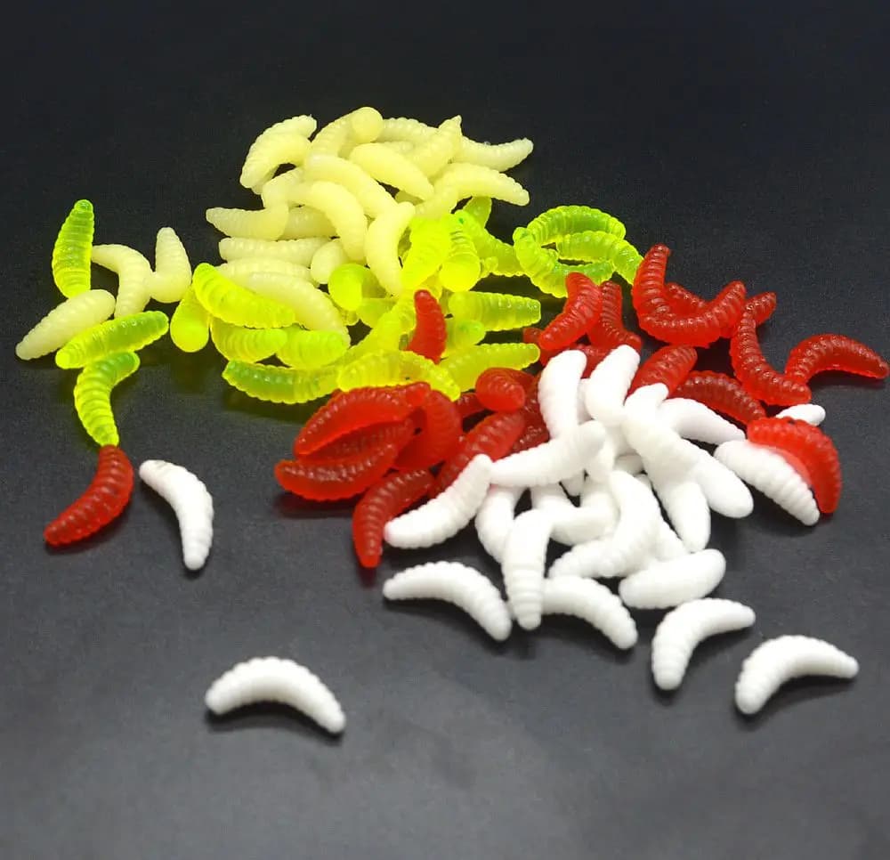 Verme da pesca erba carpa Bream esche Soft Bread Bait esca artificiale lotto 20 pezzi