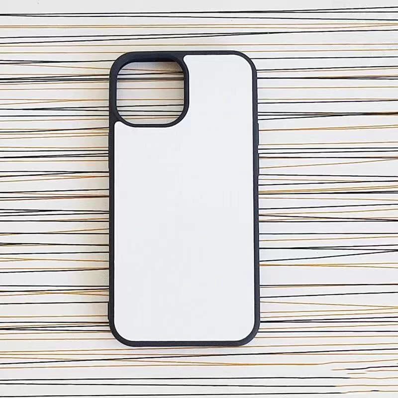 Spazi vuoti per sublimazione stampabili per iPhone 16 15 14 Plus 11 12 13 Pro Max mini XR XS Custodia per telefono vuota con pressa di calore con piastre metalliche