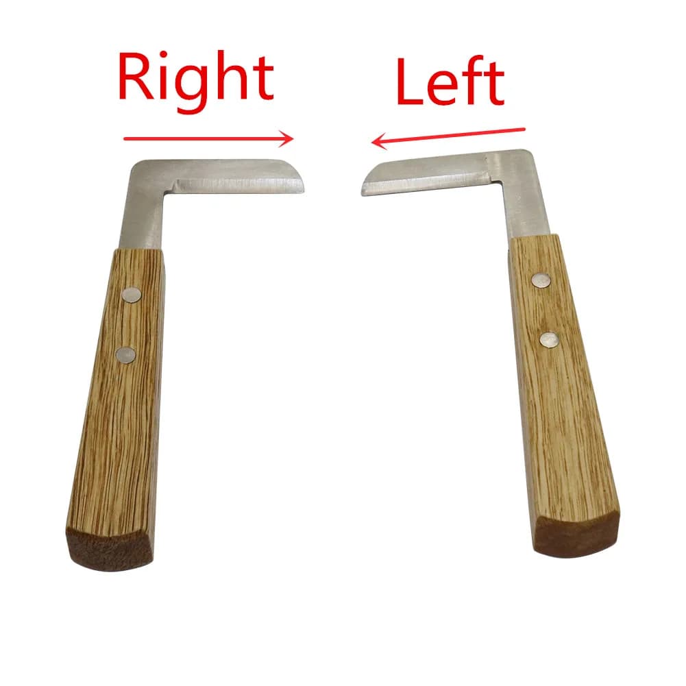 1PC Cattle Horse Hoof Knife Shears Double Edge Veterinary Hoof Repairing Knife Sheep Goat Pig Livestock Animal Foot Pruning Tool